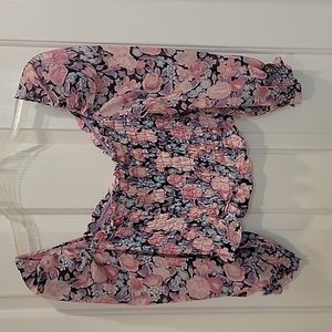 NWT Divided Crop Top